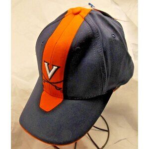 NCAA Virginia Cavaliers Orange & Blue Hat with Hook n Loop Closure Capsmith, Inc